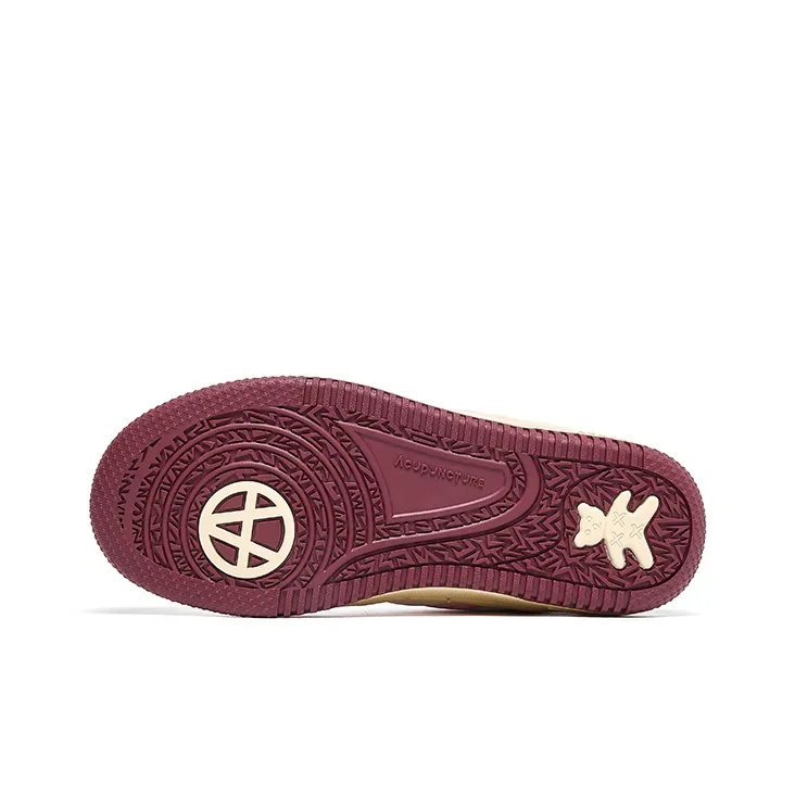 Acupuncture Height Increasing, Abrasion Resistant, Lightweight, And Breathable Low Top Skateboard Shoes Unisex-5