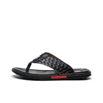 Qiandongmeili Rubber Sole Flip Flops Men's
