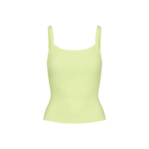 SKIMS SOFT LOUNGE SCOOP NECK TANK Camisole Women's LEMONADE/Lemon