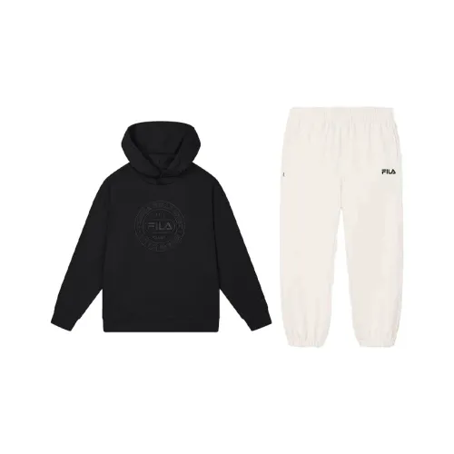 FILA Casual Sportswear Men Jet Black/Steam White