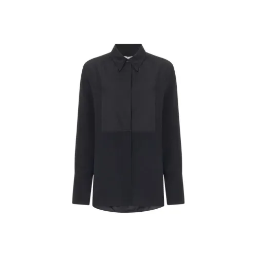 DION LEE SS24 TUXEDO CORSET SHIRT DRESS Long-Sleeved Dresses Womens IVORY/Ivory