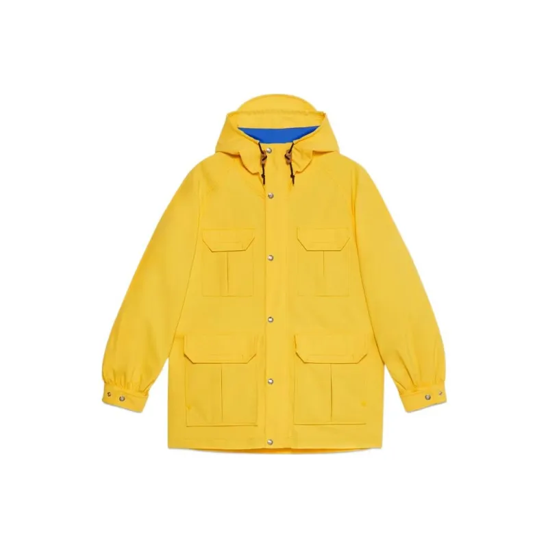 GUCCI X The North Face Coat Yellow-0