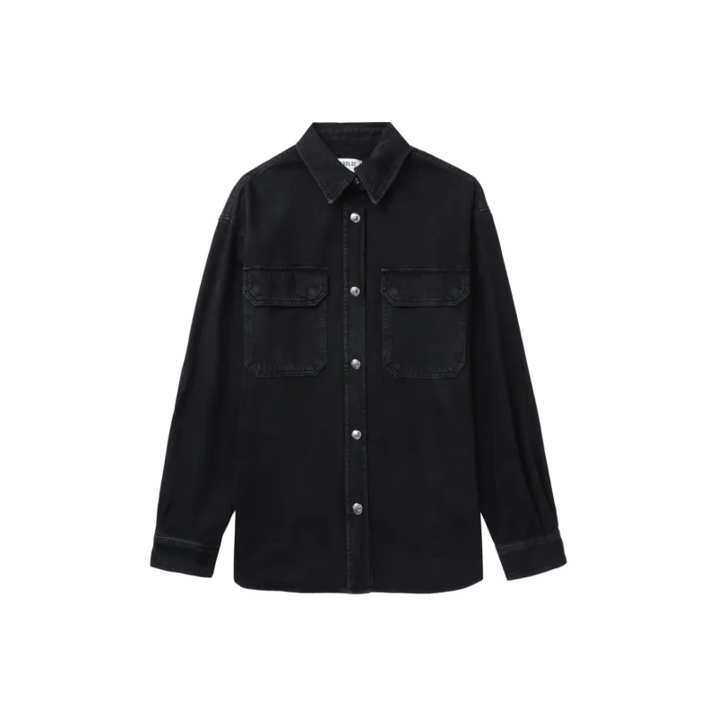 AGOLDE Camryn Twill Shirt-0