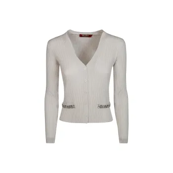 MaxMara Studio Knitwear Women's Natural