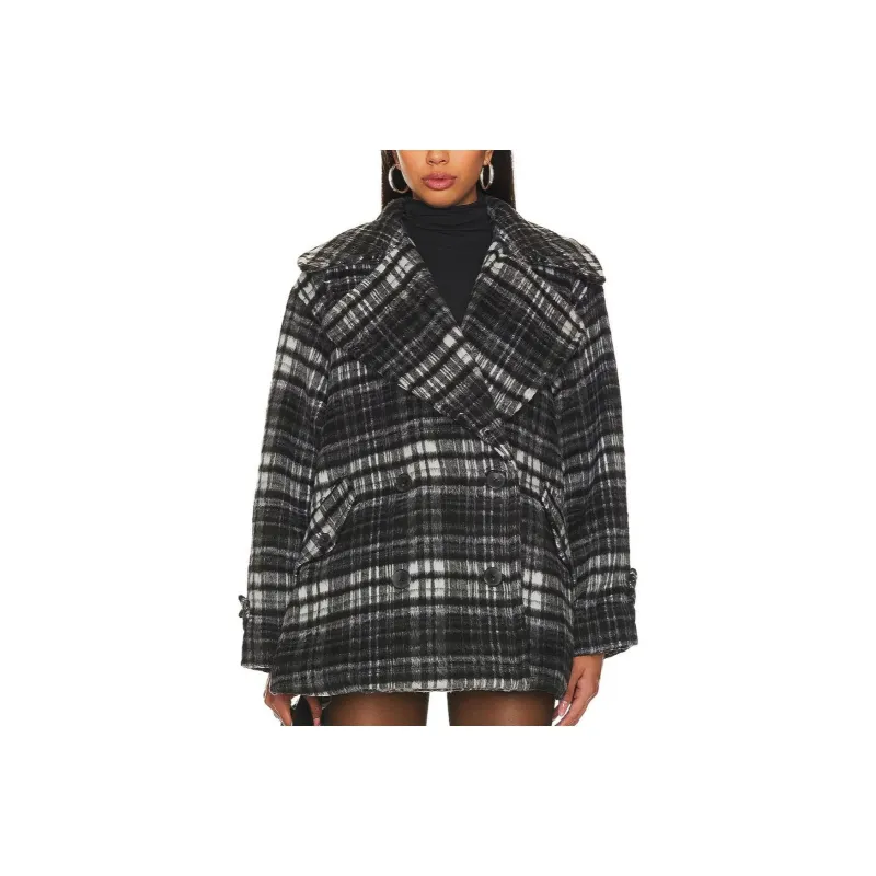 FREE PEOPLE Jackets Coats Women's Black-0