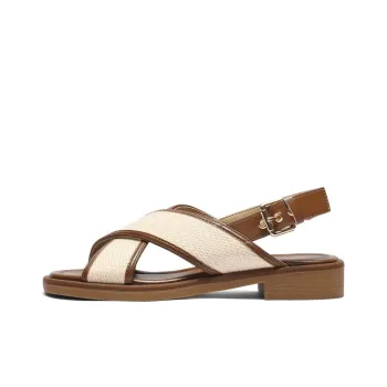 BELLE Roman Sandals Women's Dark Coffee