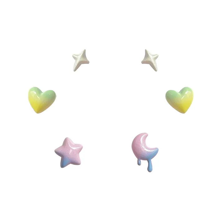 CANHUI Alloy Stud Earrings Women's-4