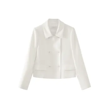 YALIDA Jackets Coats Women's White