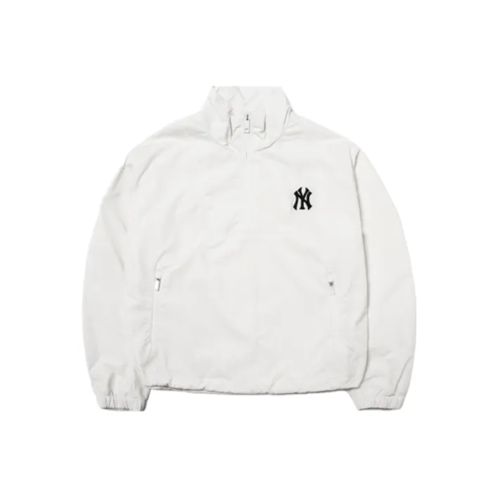 MLB New York Yankees Jackets Women's Ivory White-0