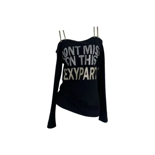 JOSR T Shirts Women's Black