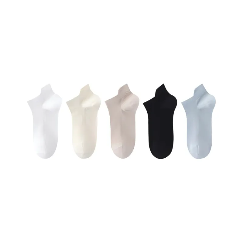 H YXIANG Ankle Socks Women's 5 Pack-0