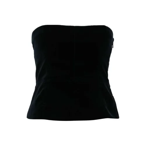 TOM FORD Cotton Velvet Corset
