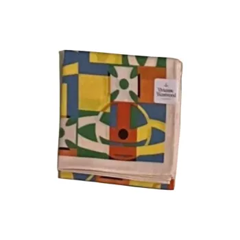 Vivienne Westwood Silk Scarves Unisex Multicolor