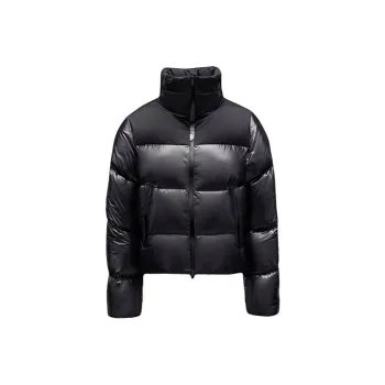 Moncler Women's Jasione Short Down Jacket Black