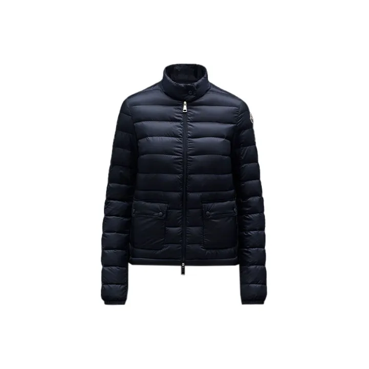 Moncler Lans High Neck Zip Up Padded Jacket-0