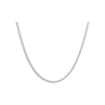 LIANDUO S990 Sterling Silver Necklaces Unisex