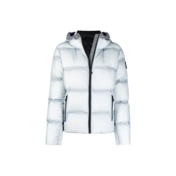 Moose Knuckles Down Jackets Women's Silvery White