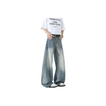 Teddy Bear Collection Jeans Unisex Blue