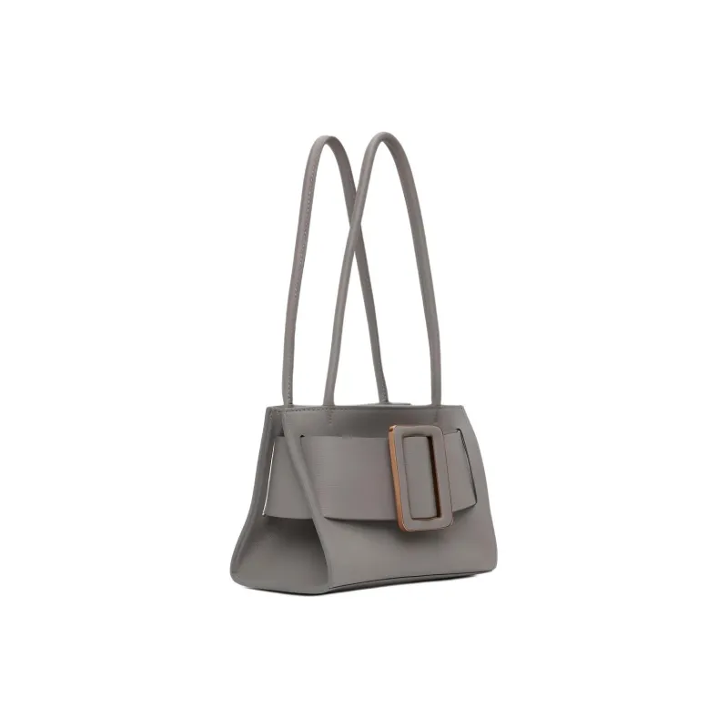 BOYY Grain Calfskin Tote Bag, Shopping Bag, Shoulder Bag, Crossbody Bag, Handbag Regular Women's Gray-1