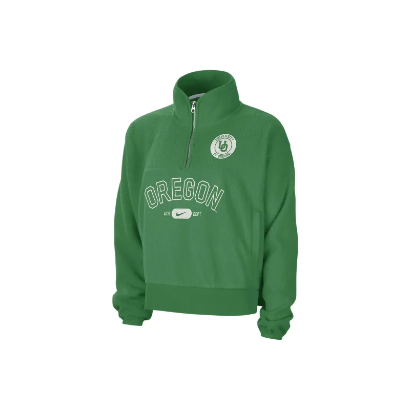 Nike Oregon Fly Women's Nike College 1/4 Zip Jacket-0