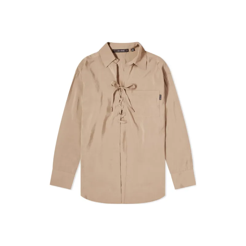 Daily Paper Shirt Women's Moonlight Brown-0