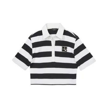 Kate Spade SS24 Polo Shirt Women's Black