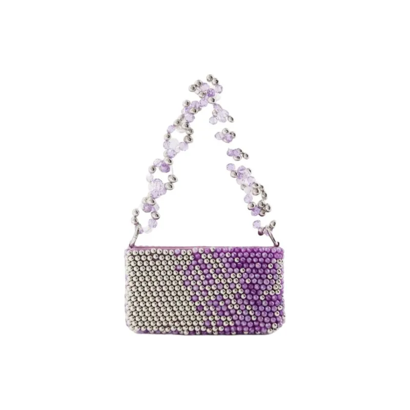 Germanier Fashion Handbag, Shoulder Bag Regular Women's Purple-2