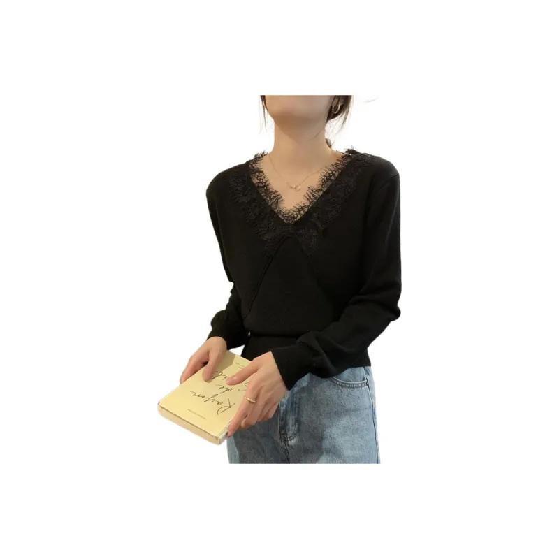 Flowers In Water Knitwear Women's-3