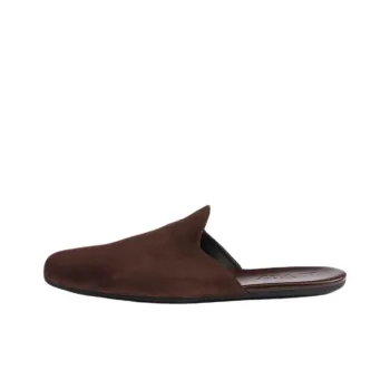 PRADA Closed Toe Slippers Men's Dark Brown