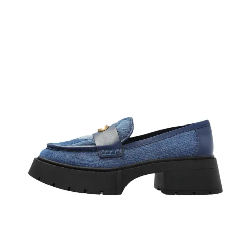 COACH Loafers Women's Blue