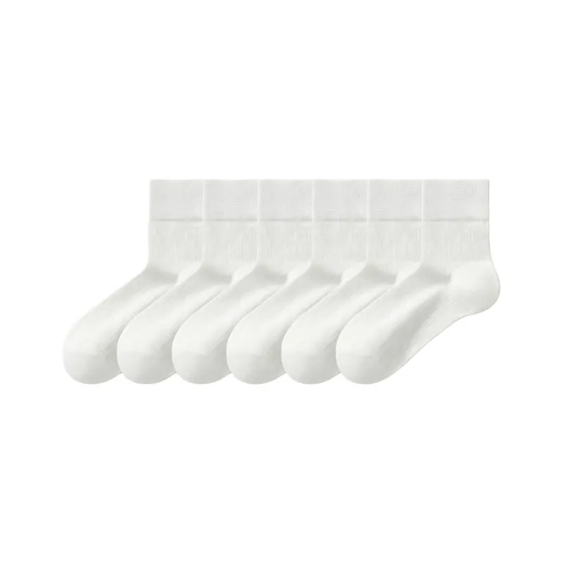 Temooues Mid Calf Socks Women's Combo Set-8
