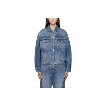 PALM ANGELS Jackets Coats Women's Blue