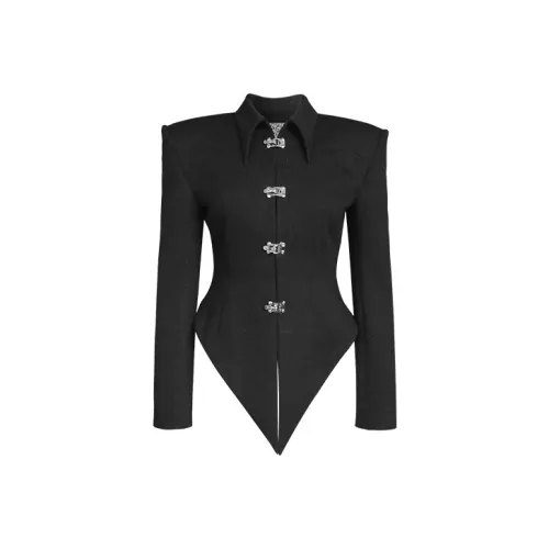 SIQIZ Jackets Women's Black