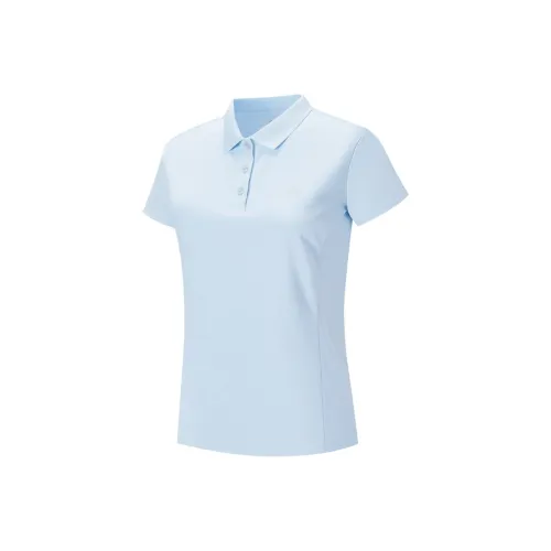 XTEP Polo Shirt Women's Clearwater Blue