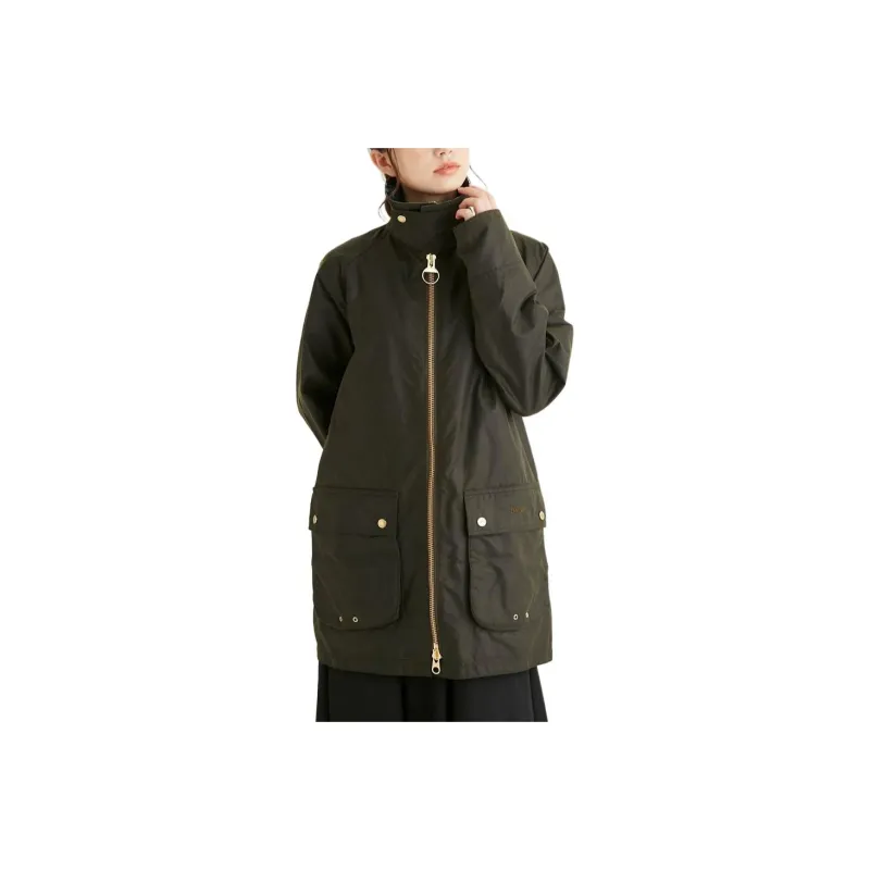 BARBOUR FW24 Jackets Coats Women's Olive Green-0