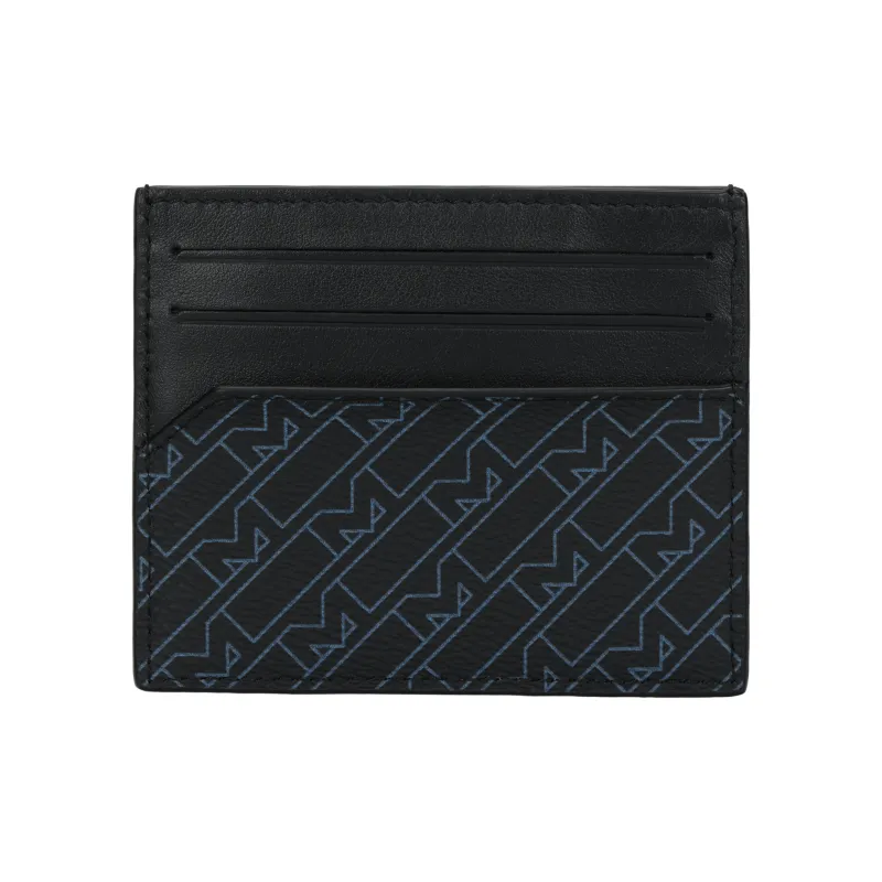 MONTBLANC M_Gram 4810 PVC Card Holder Men's Blue/Black-2