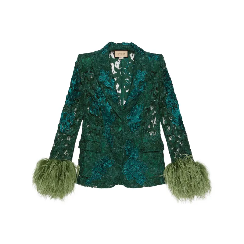 GUCCI Jacket Women's Emerald Green-0