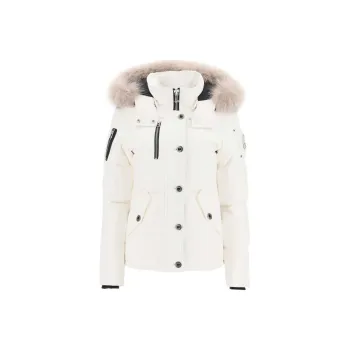 Moose Knuckles Down Jackets Women's Milk White