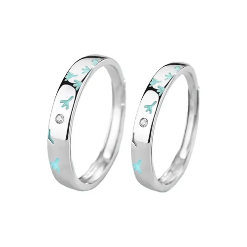 ALI THE FOX 925 Sterling Silver Rings Unisex