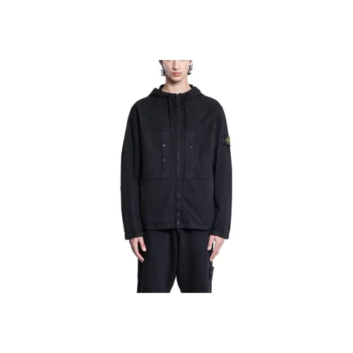 STONE ISLAND Jackets & Coats Men's Black