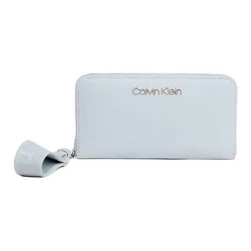 CALVIN KLEIN Recycled Polyester Wallet Women's Blue
