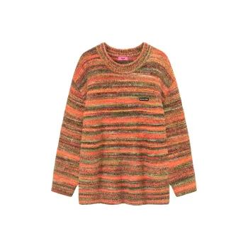 CHUU Knitwear Women's Rainbow Stripes
