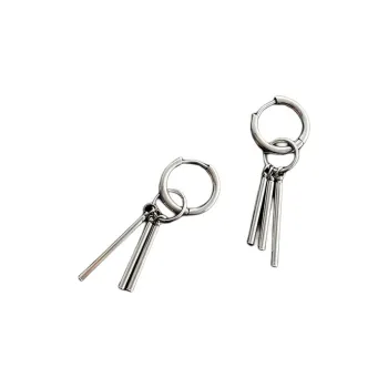 JEANSWEST Titanium Steel Earrings Unisex