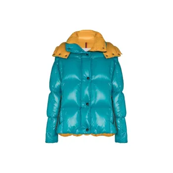Moncler Parana Series Down Jacket Winter Women's Turquoise
