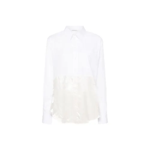 PETER DO Logo Feels Panelled Shirt