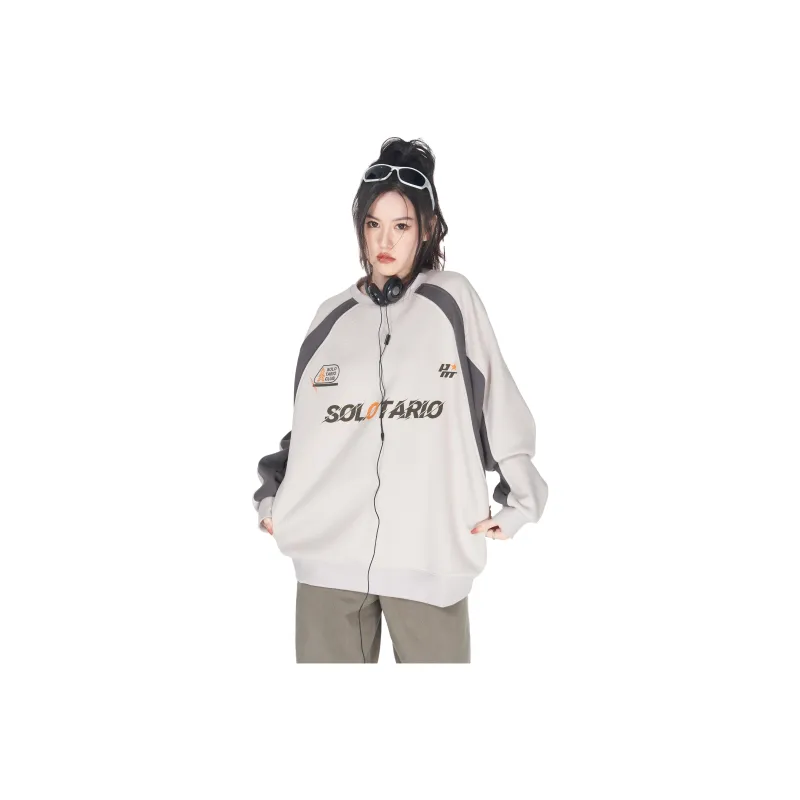 SOLOTARIO Sweatshirt Women's Gray-0