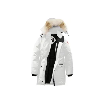Canada Goose Women's Trillium Parka Heritage Jacket Classic Fit North Star White