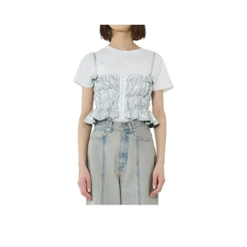 PUBLIC TOKYO SS24 Camisole Women's Silver