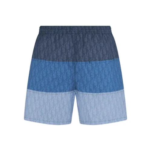 DIOR FW25 Swimming Shorts Men's Blue