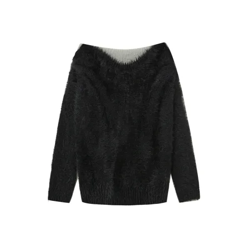 WESTLINK Knitwear Women's Black/Gray